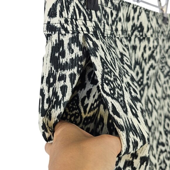 Ripskirt Hawaiian Ikat Print Wrap Skirt, Vacation, Resortwear, Size Medium - Picture 8 of 10